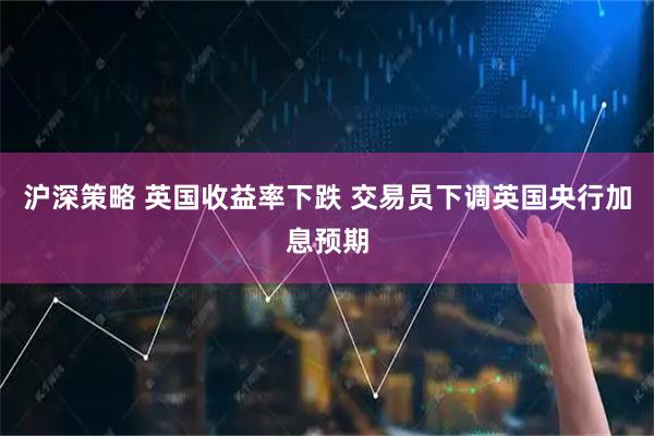 沪深策略 英国收益率下跌 交易员下调英国央行加息预期
